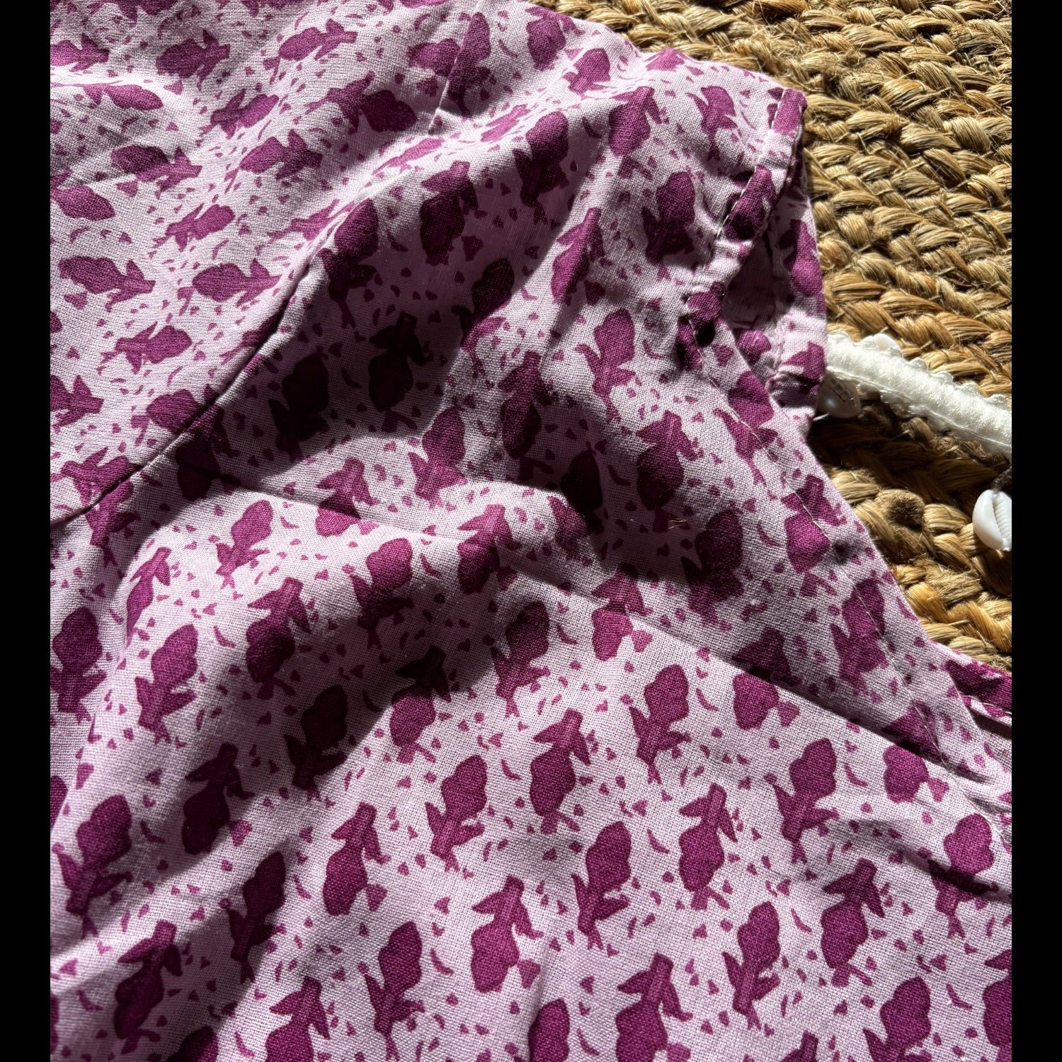 Trending Kurti in Light Purple Color, Bell sleeves For Women
