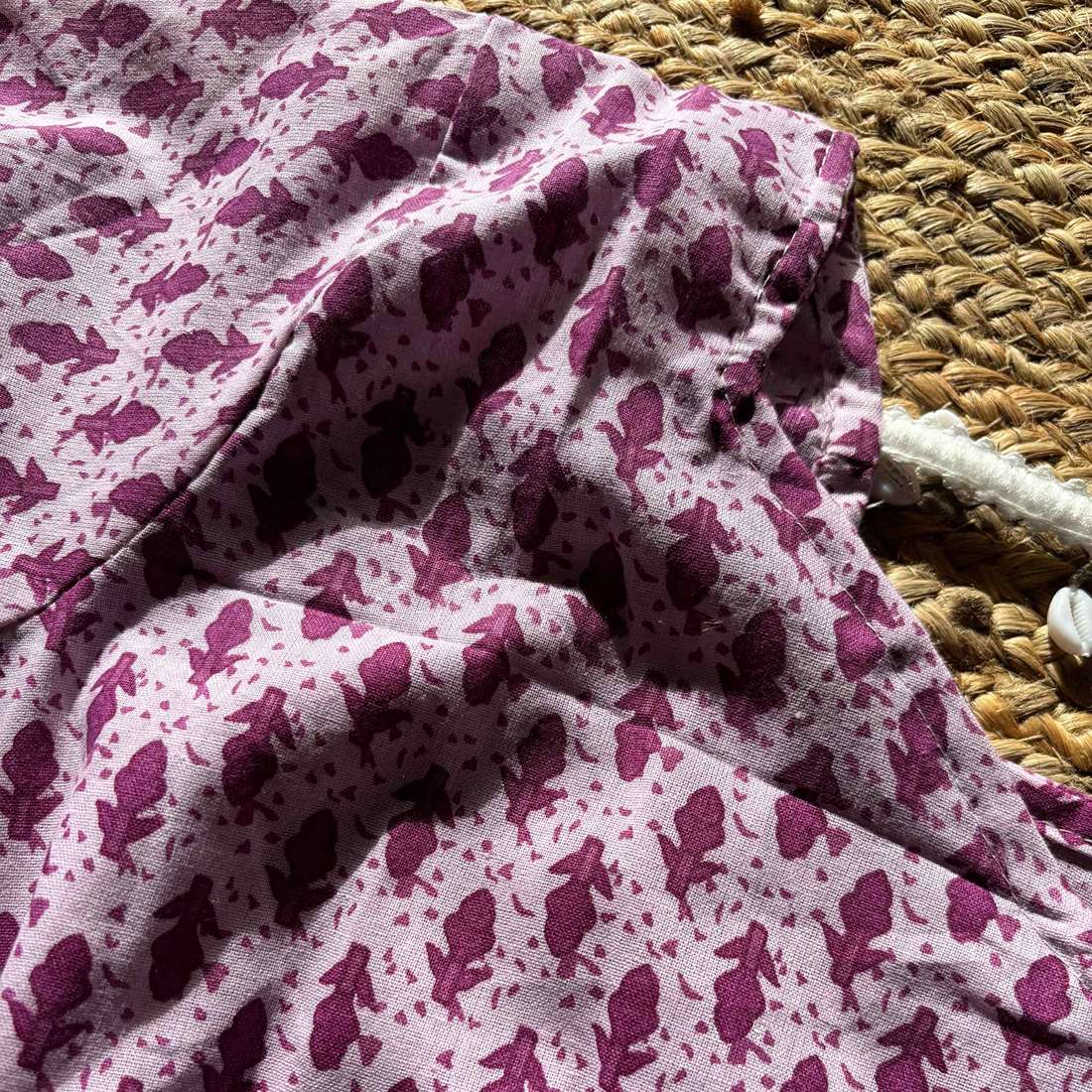 Trending Kurti in Light Purple Color, Bell sleeves For Women